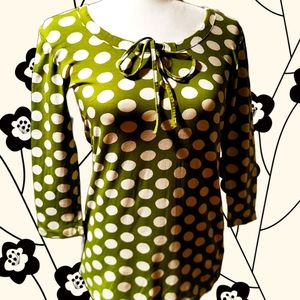 MARIMEKKO 'Penning' scoop neck shirt